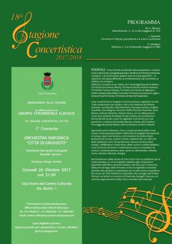 Stagione Concertistica Di Orbassano - Orbassano