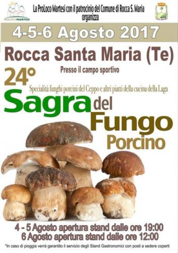 Sagra Del Fungo Porcino - Rocca Santa Maria