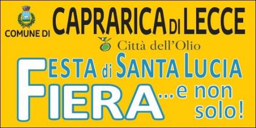 Fiera Di Santa Lucia - Caprarica Di Lecce