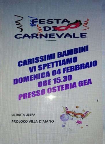 Festa Di Carnevale - Castel D'Aiano