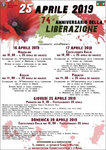 Celebrazioni Albesi Del 25 Aprile - Castelfranco Emilia