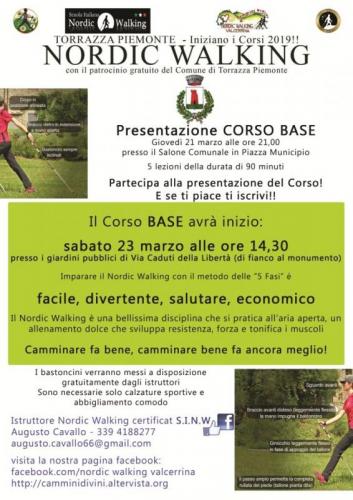 Corso Base Di Nordic Walking - Torrazza Piemonte
