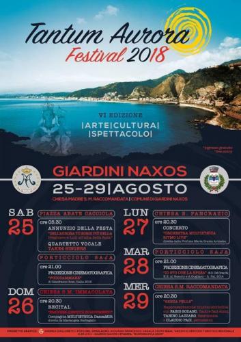 Tantum Aurora Festival - Giardini-naxos
