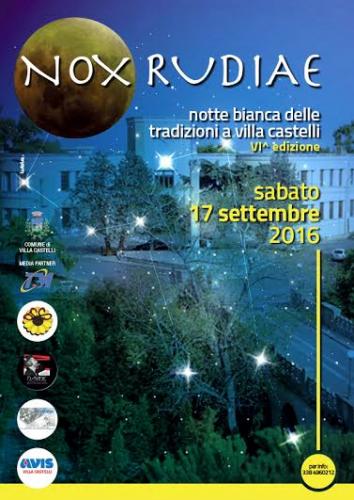 Notte Bianca Nox Rudiae - Villa Castelli
