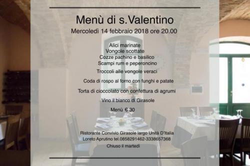 San Valentino Al Convivio Girasole - Loreto Aprutino