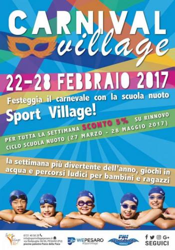 Carnevale Allo Sport Village - Pesaro