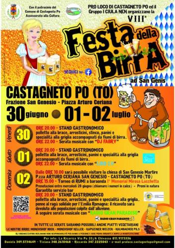 Festa Della Birra  A Castagneto Po  - Castagneto Po