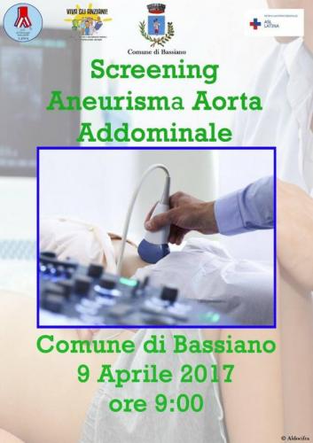 Screening Sull'aneurisma Dell'aorta Addominale - Bassiano