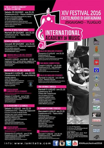 International Academy Of Music Festival - Castelnuovo Di Garfagnana