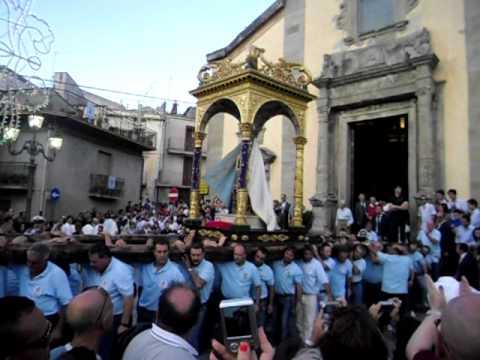 Processione Maria Ss. Dell' Udienza - Roccella Valdemone