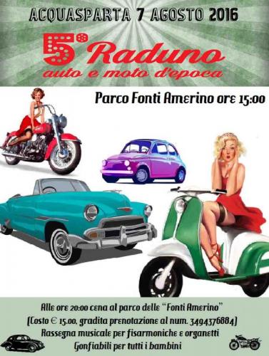 Raduno Auto E Moto D'epoca - Acquasparta