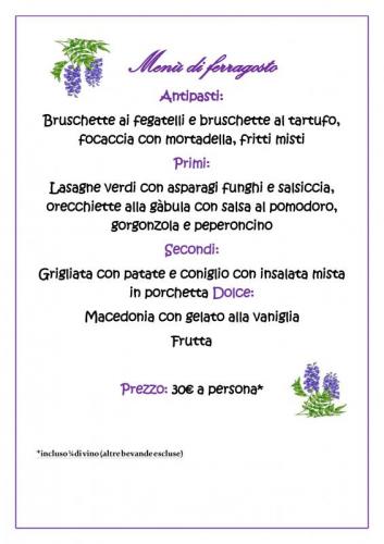 Pranzo Di Ferragosto - Castelraimondo