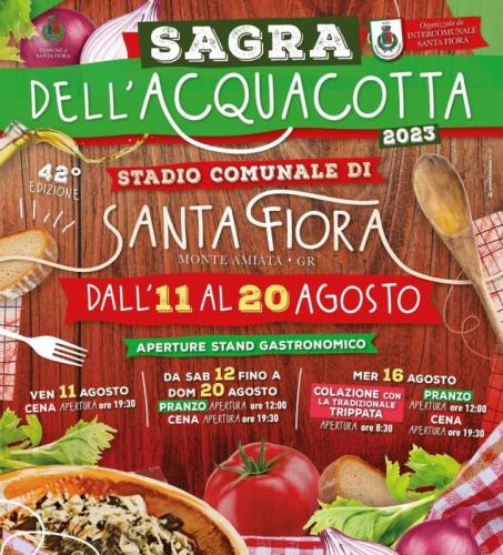 Sagra Dell'acquacotta A Santa Flora - Santa Fiora