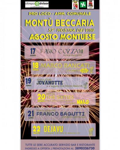 Agosto Montuese - Montù Beccaria