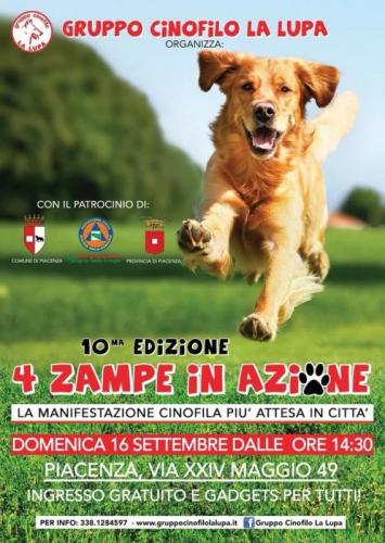 4 Zampe In Azione! - Piacenza