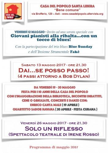 Eventi Alla Casa Del Popolo Santa Libera - Asti