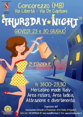 Thursday Night - Concorezzo