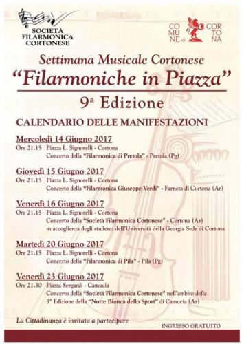 Filarmoniche In Piazza - Cortona