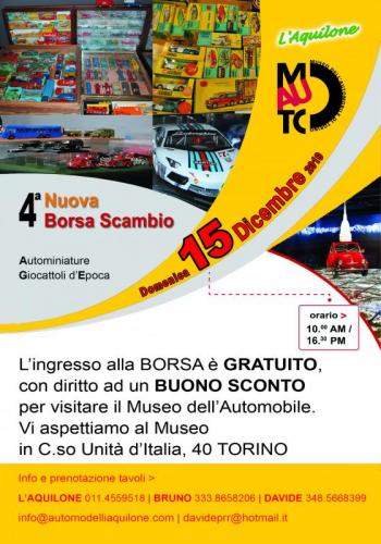 Borsa Scambio Modellismo - Torino
