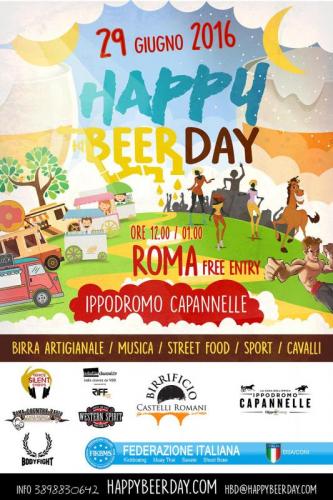 Happy Beer Day A Capannelle - Roma
