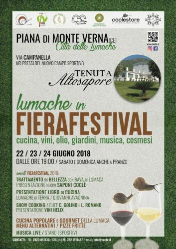 Festival Della Lumaca In Cucina - Piana Di Monte Verna