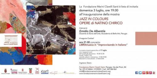 Jazz In Colours Opere Di Natino Chirico - Perugia