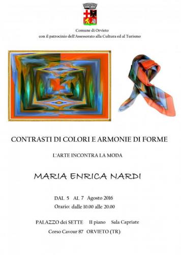 Personale Di Maria Enrica Nardi - Orvieto