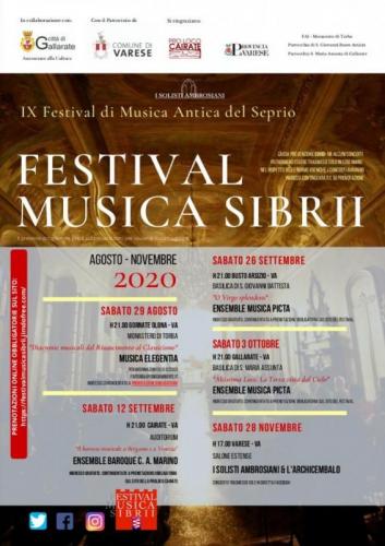 Festival Musica Sibrii - Cairate