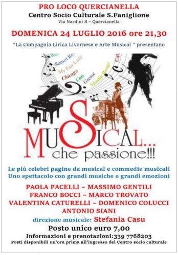Musical Che Passione - Livorno