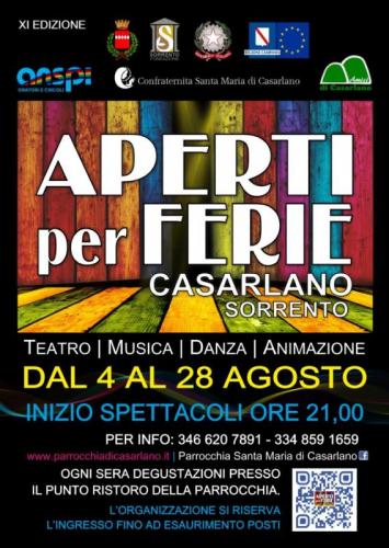 Casarlano Summer Events - Sorrento