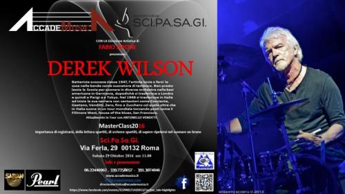 Derek Wilson Masterclass - Roma