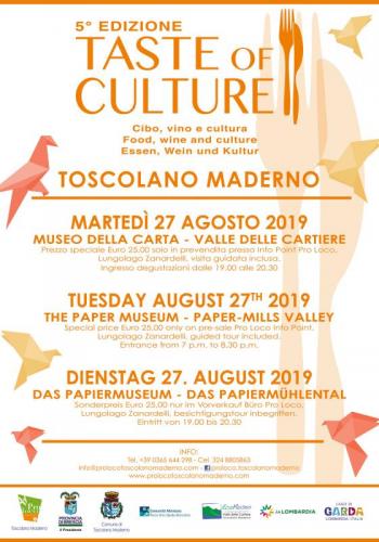 Taste Of Culture - Toscolano-maderno