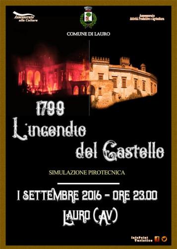 1799 - L'incendio Del Castello - Lauro