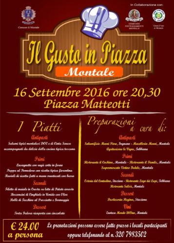 Il Gusto In Piazza - Montale