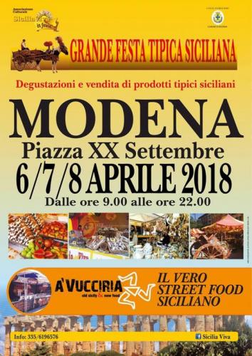 Sicilia Viva In Festa A Modena - Modena