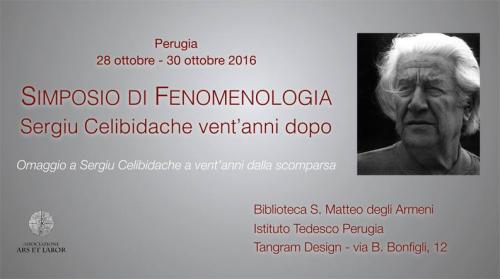 Simposio Di Fenomenologia - Perugia