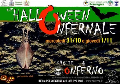 Halloween Nelle Grotte Della Romagna - Gemmano