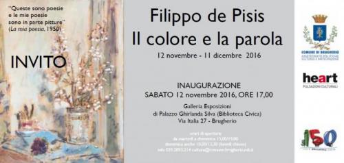 Personale Di Filippo De Pisis - Brugherio