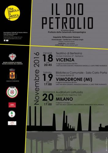 Il Dio Petrolio - Milano
