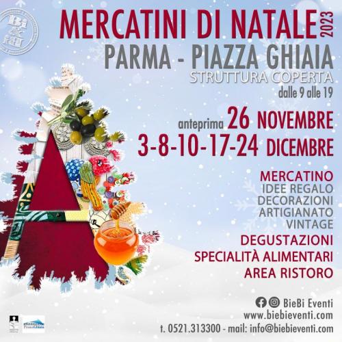 Mercatini Di Natale In Piazza Ghiaia - Parma