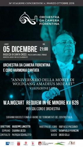 Anniversario Della Morte Di Mozart - Firenze