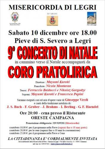 Concerto Di Natale A Legri - Calenzano