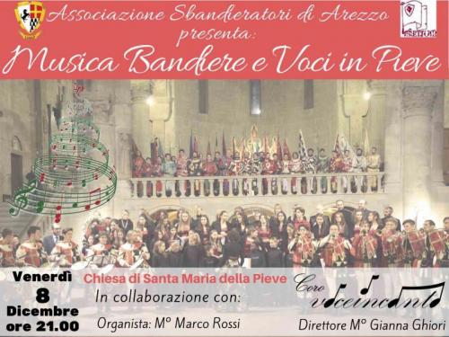 Musica, Bandiere E Voci In Pieve - Arezzo