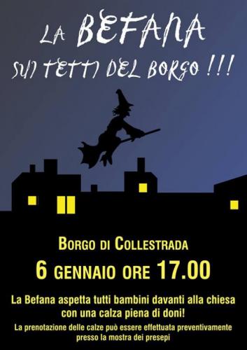La Befana Sui Tetti Del Borgo - Perugia