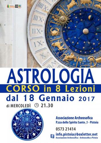 Corso Di Astrologia In 8 Lezioni - Pistoia