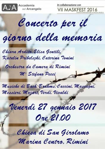 Concerto Per Il Giorno Della Memoria - Rimini