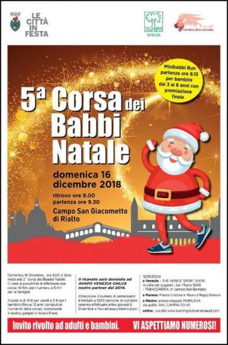 Corsa Dei Babbi Natale - Venezia