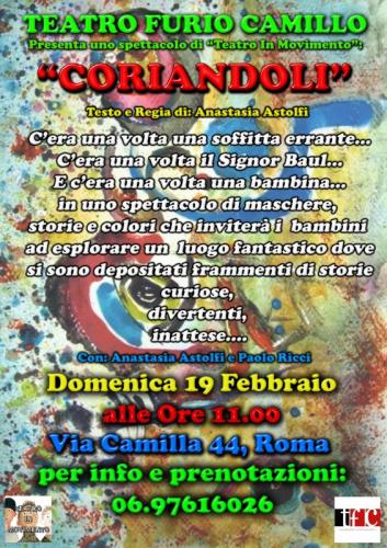 Coriandoli - Spettacolo Di Carnevale - Roma