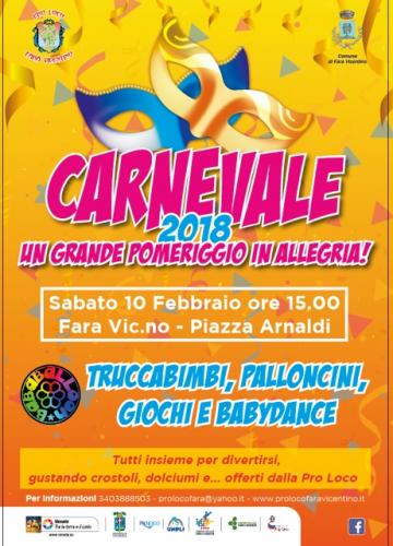 Festa Di Carnevale A Fara Vicentino - Fara Vicentino
