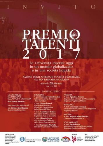 Premio Dei Talenti - Milano
